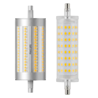 R7s LED pærer - 2700K (Kelvin)