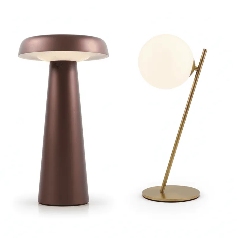 Messing bordlamper
