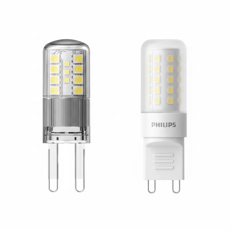 G9 LED stiftpærer - 3000K (Kelvin) varm hvid