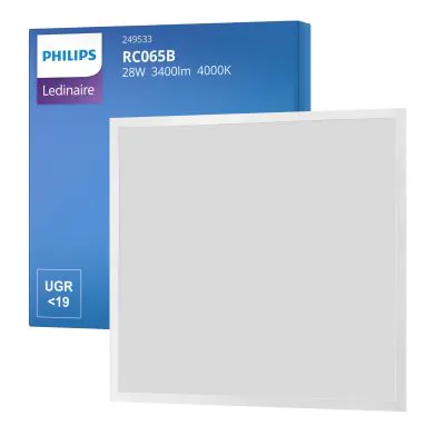 Paneles LED Philips 60x60 cm