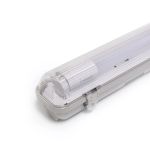 Noxion LED Vandtæt Lysrender Armaturhus Poseidon V2.0 incl. 1x Noxion LED Lysrør T8 Standard Output 7.5W 900lm - 865 Dagslys | 60cm