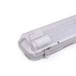 Noxion LED Vandtæt Lysrender Armaturhus Poseidon V2.0 incl. 2x Noxion LED Lysrør T8 Standard Output 7.5W 2x900lm - 865 Dagslys | 60cm