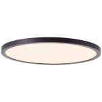 Brilliant Tuco Loftlampe Plast  Sort Hvid 19W 2700lm - 827 Ekstra Varm Hvid | 294mm - 3-Trin Dæmpbar