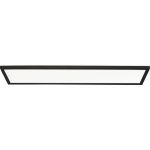 Brilliant Milton Loftlampe Plast  Sort Hvid 19W 3200lm - 840 Kold Hvid | IP44