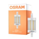 Osram LED R7s 78mm Klar 7.3W 806lm - 827 Ekstra Varm Hvid | Erstatter 60W