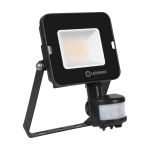 Ledvance LED projektør Kompakt sort 20W 2000lm 100D - 840 kold hvid | IP65 - symmetrisk - Bevægelses- og lyssensor