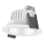 Ledvance LED spot Adjust Aluminium Hvid 8W 640lm 36D - 927 ekstra varm hvid | Udsnit 68mm - IP20 - bedste farvegengivelse - dæmpbar