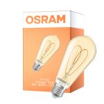 Osram Vintage 1906 LED E27 Edison Filament Guld 8W 806lm - 922 Ekstra Varm Hvid | Bedste Farvegengivelse - Dæmpbar - Erstatter 60W