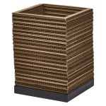 Ledvance Bordlampe Decor Firkant Brun | Egnet til 1x E27