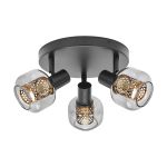 Ledvance LED Decor Spot Firefly Stål Rundt Sort 8.4W 750lm - 827 Ekstra Varm Hvid | Dæmpbar