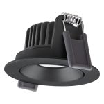Ledvance LED spot Adjust Aluminium sort 8W 640lm 36D - 927 ekstra varm hvid | Udsnit 68mm - IP20 - bedste farvegengivelse - dæmpbar