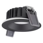 Ledvance LED spot Air Fix Aluminium sort 6W 480lm 36D - 927 ekstra varm hvid | Udsnit 68mm - IP65 - bedste farvegengivelse - dæmpbar