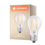 Ledvance Classic LED E27 Pære filament klar 7.5W 1055lm - 827 ekstra varm hvid | dæmpbar - erstatter 75W