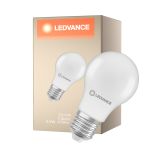 Ledvance Classic LED E27 Pære Matt 4.9W 470lm - 827 Ekstra Varm Hvid | Erstatter 40W - Genbruges