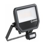 Ledvance LED Projektør Aluminium Sort 41W 6000lm 100D - 840 Kold Hvid | IP65 - Bevægelses- Og Lyssensor - Symmetrisk