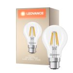 Ledvance Classic LED B22 Pære Filament Klar 3.4W 470lm - 827 Ekstra Varm Hvid | Erstatter 40W