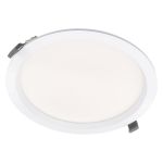 Ledvance LED Downlight Comfort Opal Hvid 42W/36W/30W 5000lm/4200lm/3600lm 100D - 930-940 CCT |Udsnit 250mm - IP44 - Bedste Farvegengivelse