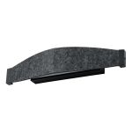 Ledvance Decor Flat Felt Vægbelysning Grå 13W 450lm - 830 Varm Hvid