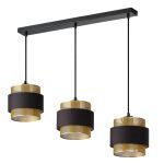 Ledvance Decor Hornet Pendel Lampe Lineær Sort | Egnet til 3x E27