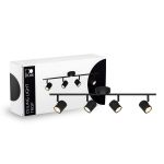 D'Lite Loftlampe Trop Sandet Sort| Egnet Til 4x GU10