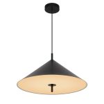 D'Lite Pendel Lampe Crochte Metal Og Plast  Matt Sort | Egnet Til 3x E27