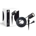D'Lite Jordspyd Lys Fuse Strømkabel Sort | IP65 - Egnet til 1x GU10 | incl. cable 2 Meter