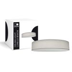 D'Lite Loftlampe Lunelle 50cm Tekstil Grå | Egnet Til 3x E27 