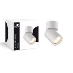 D'Lite Loft Spot Clio Hvid Vipbar| Egnet til 1x GU10