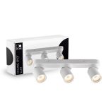 D'Lite Loft Spot Clio Hvid Vipbar| Egnet til 3x GU10