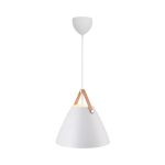DFTP by Nordlux Pendel Lampe Strap 36 Hvid - Metal | E27 Max 40W