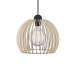 Nordlux Pendel lampe Chino 30 E27 Brun - Træ | Max. 60W