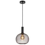 Nordlux Alton 25 Pendel Lampe Glas Sort | Egnet til 1x E27
