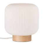 Nordlux Bordlampe Milford Glas Brun | Egnet til 1x E27