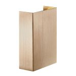 Nordlux Fold 10 Vægbelysning Messing Guld Up & Down 7.5W 225lm - 830 Varm Hvid