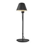 DFTP by Nordlux Bordlampe Stay Metal og Aluminium Sort | Egnet til 1x E27