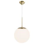 Nordlux Grant Pendel Lampe Glas Guld | Egnet til E27