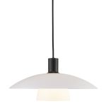 Nordlux Verona Pendel Lampe Glas Sort | Egnet til 1x E27