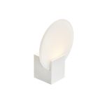 Nordlux Hester Vægbelysning Glas Hvid - 9.5W 900lm - 930 Varm Hvid | IP44 - Bedste Farvegengivelse - 3-Trin Dæmpbar