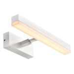 Nordlux Otis 40 Vægbelysning Aluminium Hvid 14W 1300lm 930 Varm Hvid | IP44 - Bedste Farvegengivelse - 3Step Dæmpbar