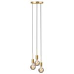 Nordlux Paco Pendel Lampe Metal 3-Spot Messing | Egnet til 3x E27