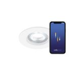 Nordlux Don Smart LED spot Hvid 4.7W 320lm 60D - 822-865 Justerbar Hvid + RGB | 85mm - IP65