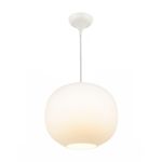DFTP by Nordlux Navone 20 Pendel Lampe Glas og Metal Hvid | Egnet til E27