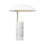 DFTP by Nordlux Bordlampe Mademoiselles Marmor og Metal Hvid | Egnet til 1x GU10