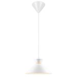 Nordlux Dial 25 Pendel Lampe Metal Hvid | Egnet til E27