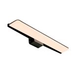 Nordlux Tinia 60 Vægbelysning Metal Sort - 24W 1800lm - 930-940 CCT | IP44 - Bedste Farvegengivelse - 3-Trin Dæmpbar