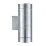 Nordlux Tin Vægbelysning Brushed Aluminium | Egnet til 2x GU10