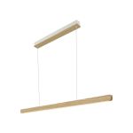 Nordlux Ilgas Pendel Lampe Træ Brun 42W 1800lm - 830 Varm Hvid | Dæmpbar 