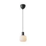 Nordlux Milford Mini Sort Pendel Lampe Glas Sort | Egnet til 1x E27