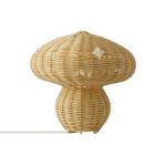 Nordlux Bordlampe Allie Composite Brun | Egnet til 1x E27