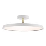 DFTP by Nordlux LED Pendel Lampe Kaito Metal Hvid 24W 1840lm - 830 Varm Hvid | Dæmpbar